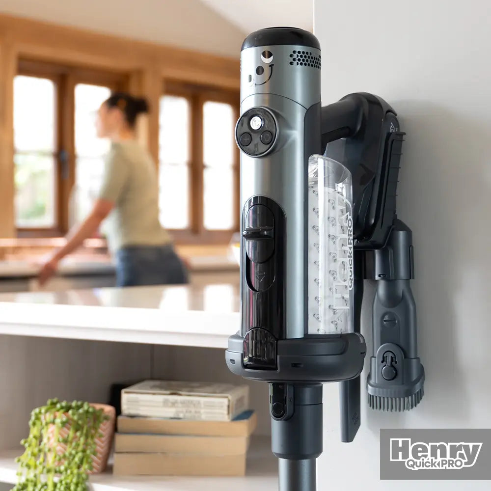 Numatic 919149 Henry Quick Pro Cordless Dry Vacuum Cleaner, Grey