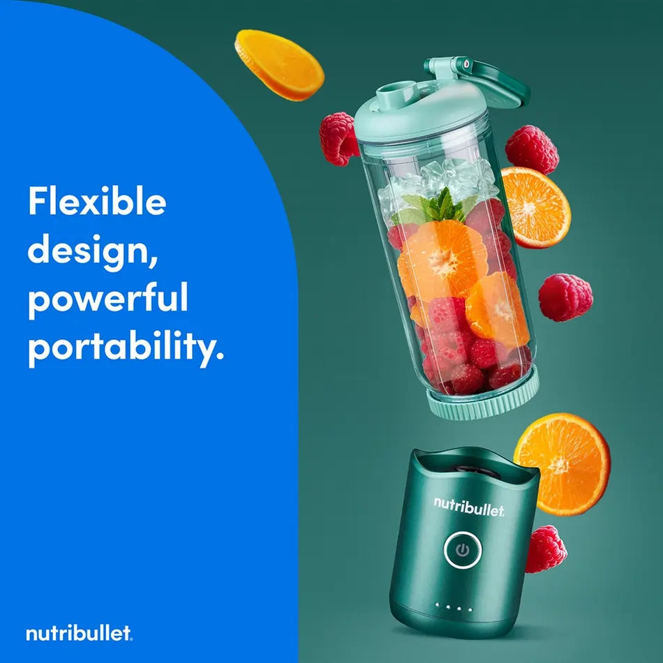 Nutribullet 02925 Flex Portable Blender, Forest Green