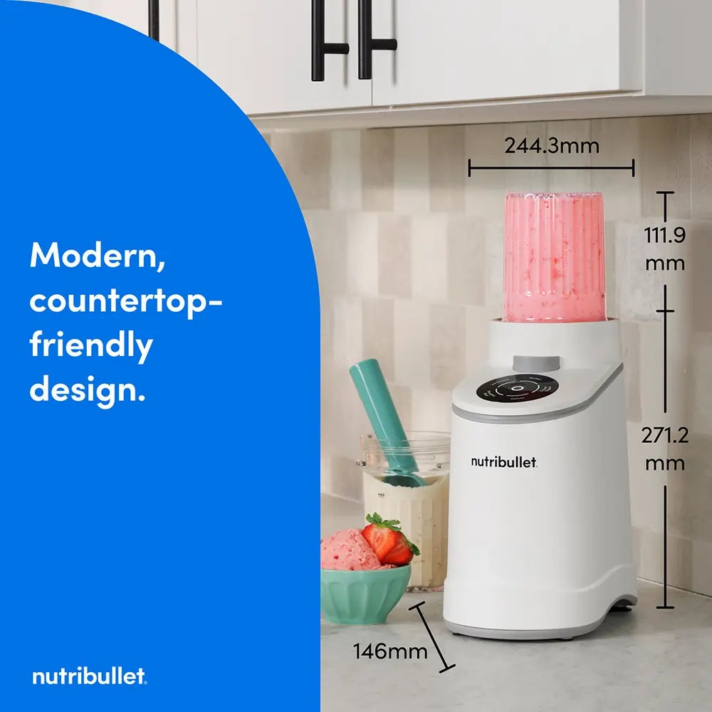 Nutribullet 03068 Chill Ice Cream Maker, Matte Black