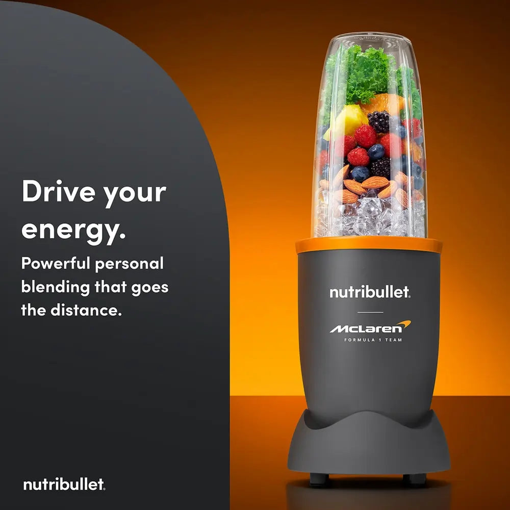 Nutribullet NB-201S McLaren Portable Blender, Grey