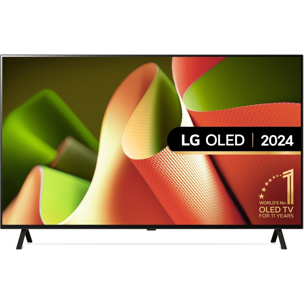 LG OLED55B46LA 55" OLED B4 4K Smart TV, 4K Ultra HD, Black, G Rated