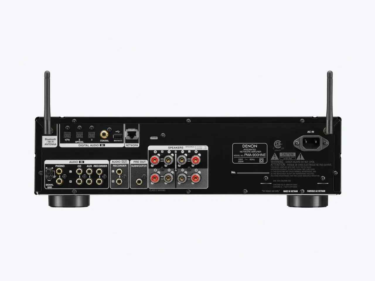 Denon PMA900HNE Integrated Network Amplifier,Black