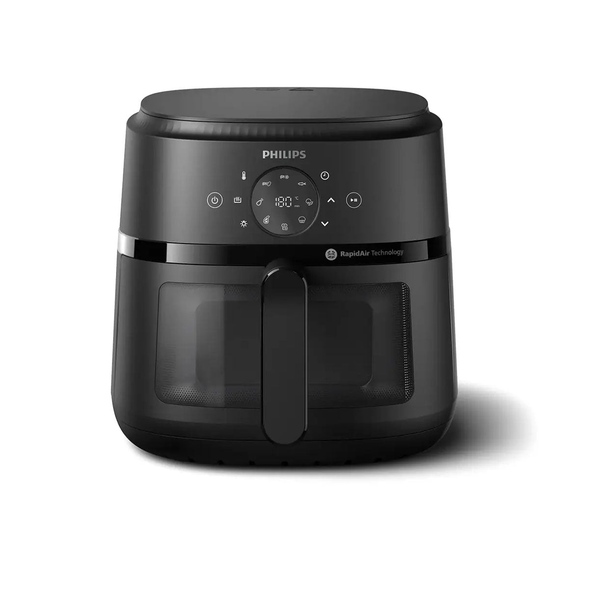 Philips NA230 2000 Series 6.2 Litre Single Basket Air Fryer, Black