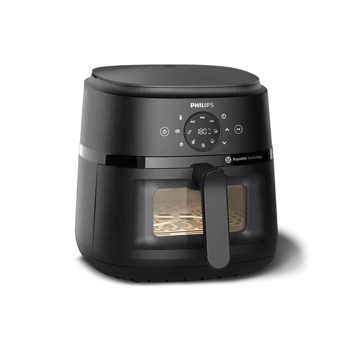 Philips NA230 2000 Series 6.2 Litre Single Basket Air Fryer, Black