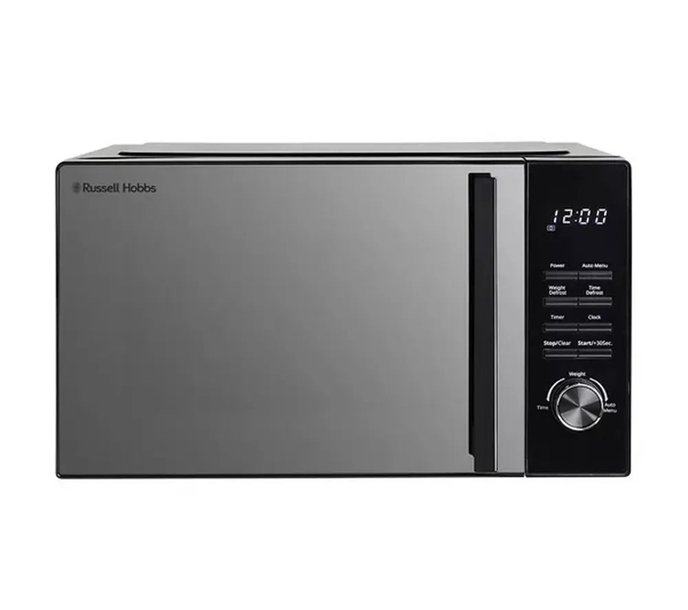 Russell Hobbs RHFM2365B 800W 23 Litre Flatbed Digital Microwave Oven, Black