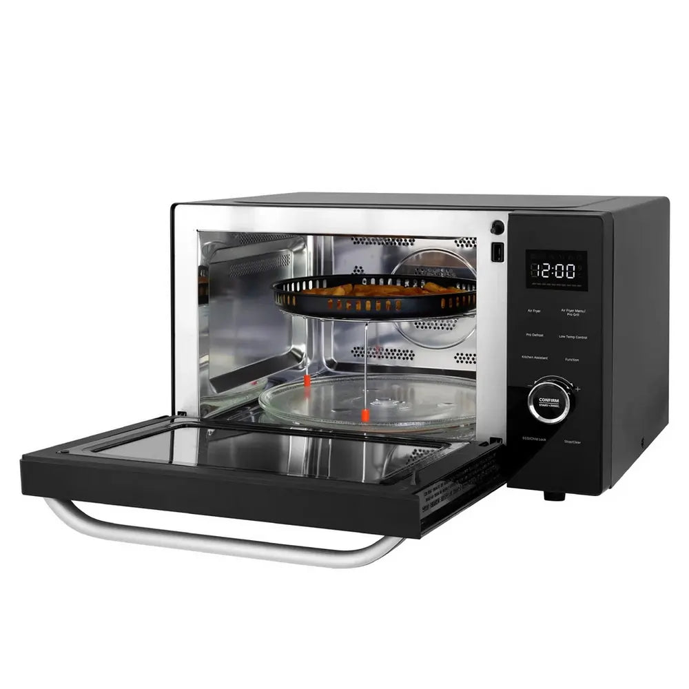 Russell Hobbs RHMT3001B 30 Litre Touch Combination Microwave Oven With Gril and Air Fryer Function, Black