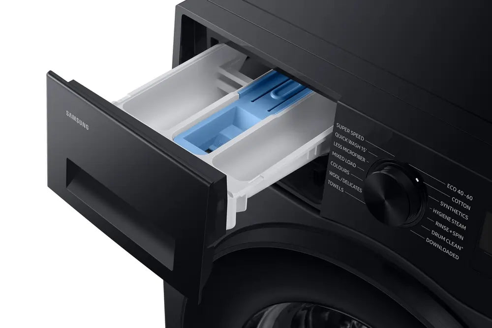 Samsung WW10FG5U34ABEU 10kg 1400 Spin Washing Machine, Black