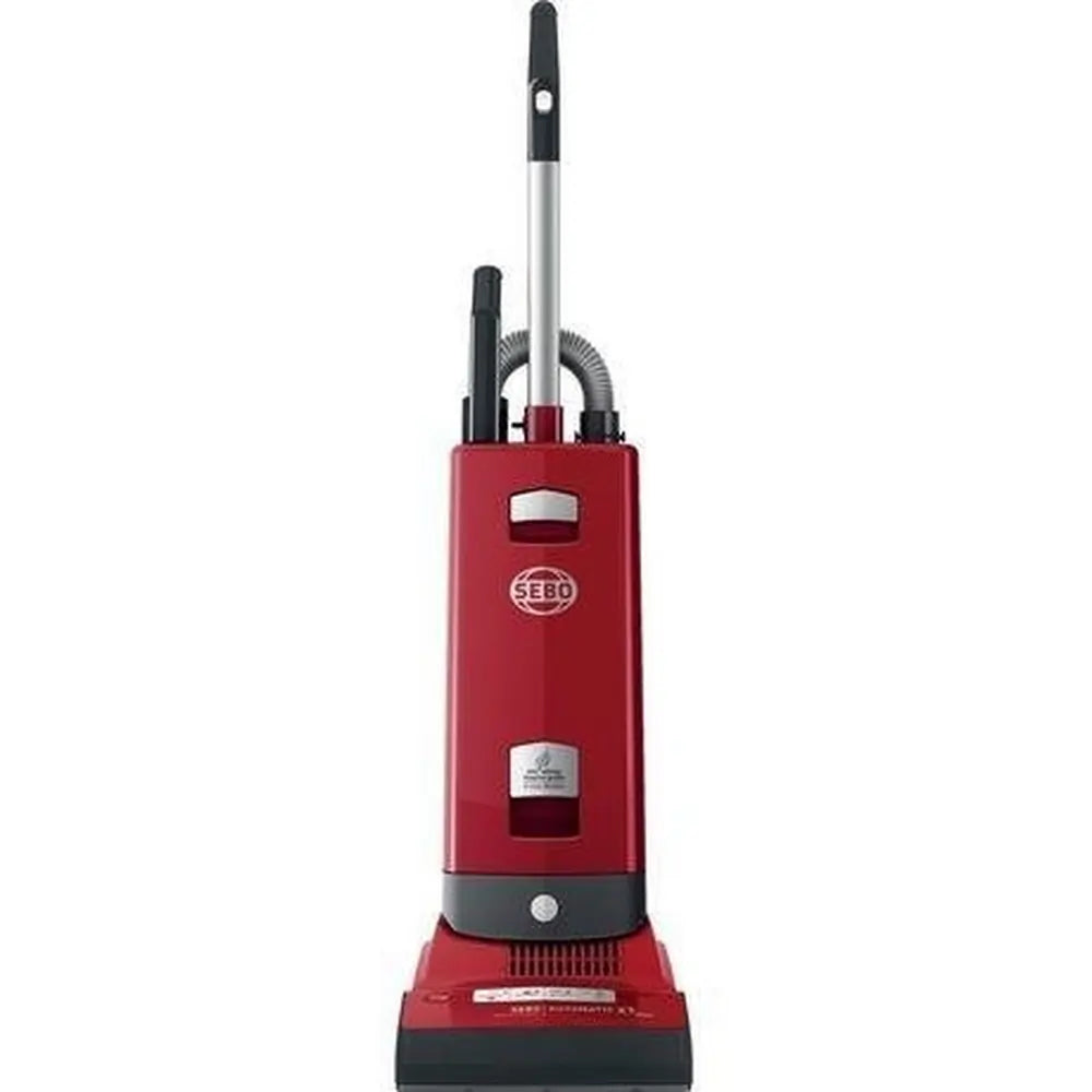 Sebo 91503GB X7 Bagged Upright Vacuum Cleaner, Red