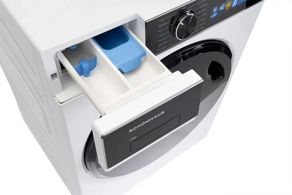 Schonhaus WMSF011014AW 10kg 1400 Spin Washing Machine, White