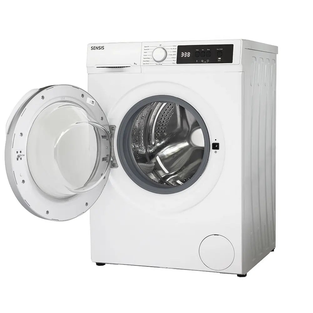 Sensis WMF01914AW 9kg 1400 Spin Washing Machine, White