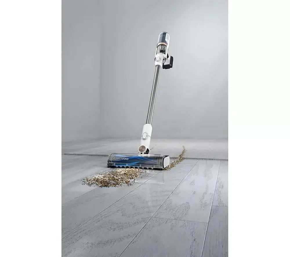 Shark BU3521UK Clean & Empty Cordless Vacuum Cleaner & Auto-Empty System, White