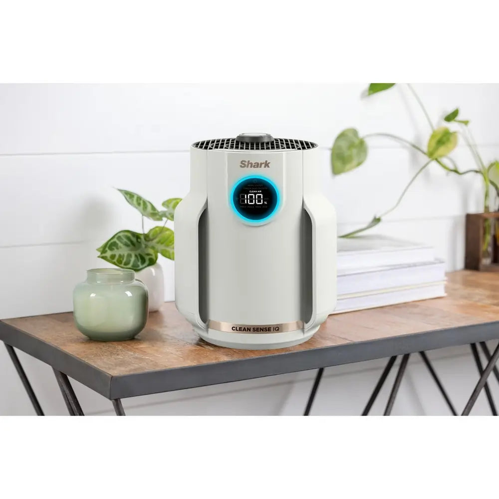 Shark HP072UK NeverChange5 Air Purifier Compact Pro, Dove