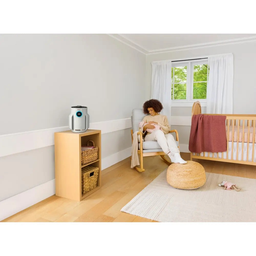 Shark HP072UK NeverChange5 Air Purifier Compact Pro, Dove