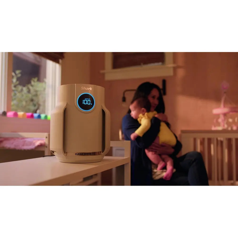 Shark HP072UK NeverChange5 Air Purifier Compact Pro, Dove