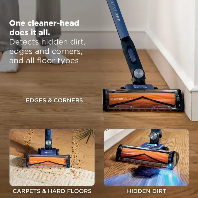 Shark IA3241UKT Phoenix AED Cordless Vacuum Cleaner, Black