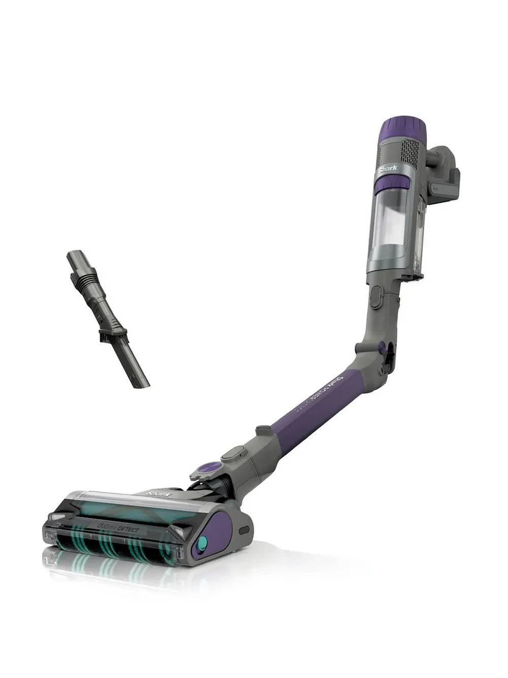 Shark IP1251UK PowerDetect Cordless Vacuum Cleaner With Up To 70 Minutes Run Time, Purple/Grey