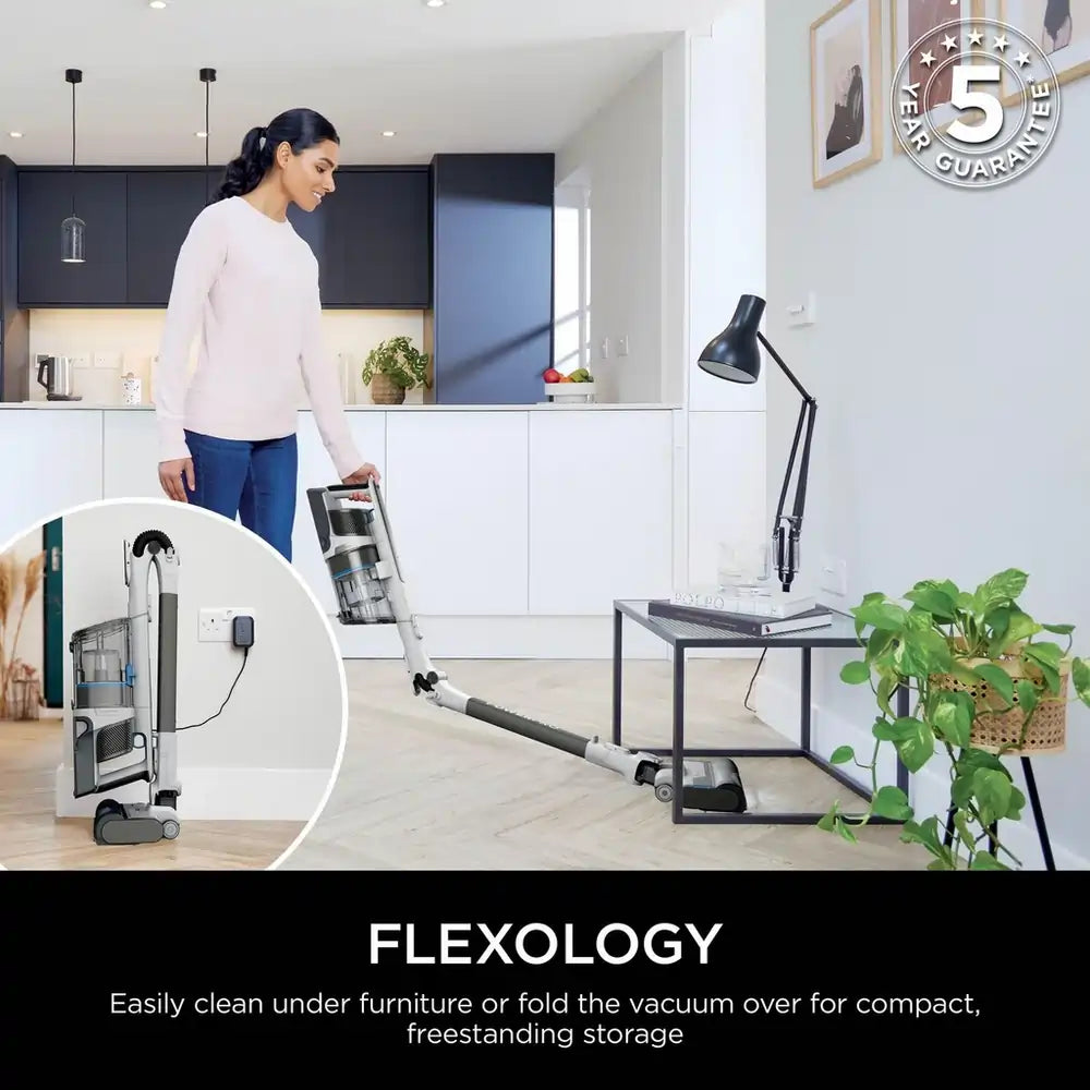 Shark IZ380UKT PowerPro Pet Cordless Stick Vacuum Cleaner With Up To 60 Minutes Run Time, Java Metallic