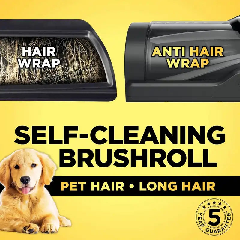 Shark IZ380UK PowerPro Cordless Stick Vacuum Cleaner With Up To 60 Minutes Run Time, Navy Metallic