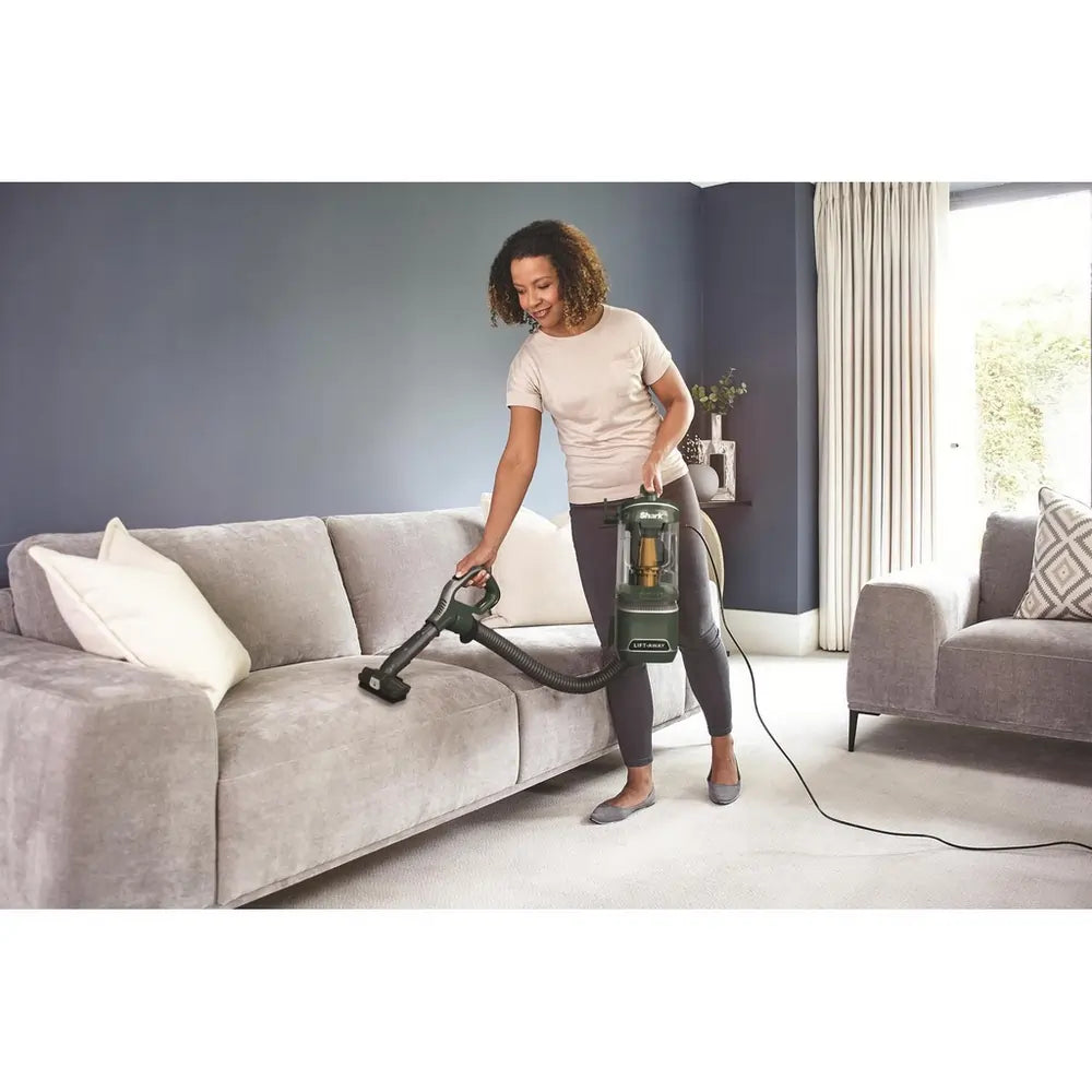 Shark NZ691UKTKIT Upright Vacuum Cleaner with Home & Car Detail Accessory Kit, Porsche Green