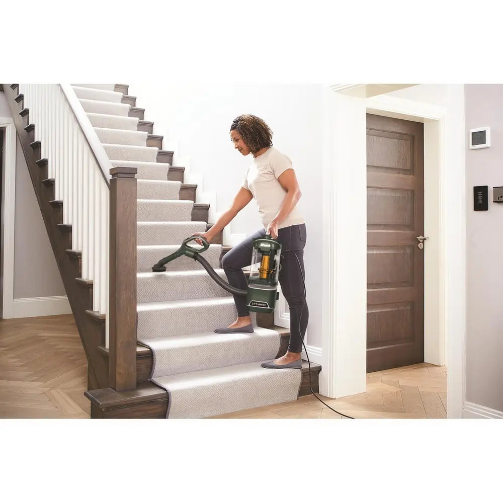 Shark NZ691UKTKIT Upright Vacuum Cleaner with Home & Car Detail Accessory Kit, Porsche Green