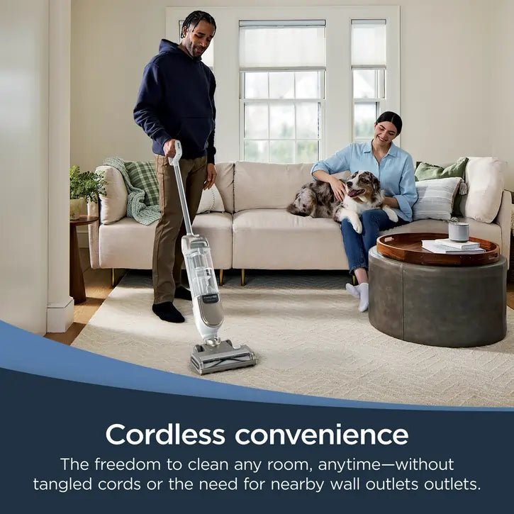 Shark SV2000UK Cordless Upright Vacuum Cleaner, Stone