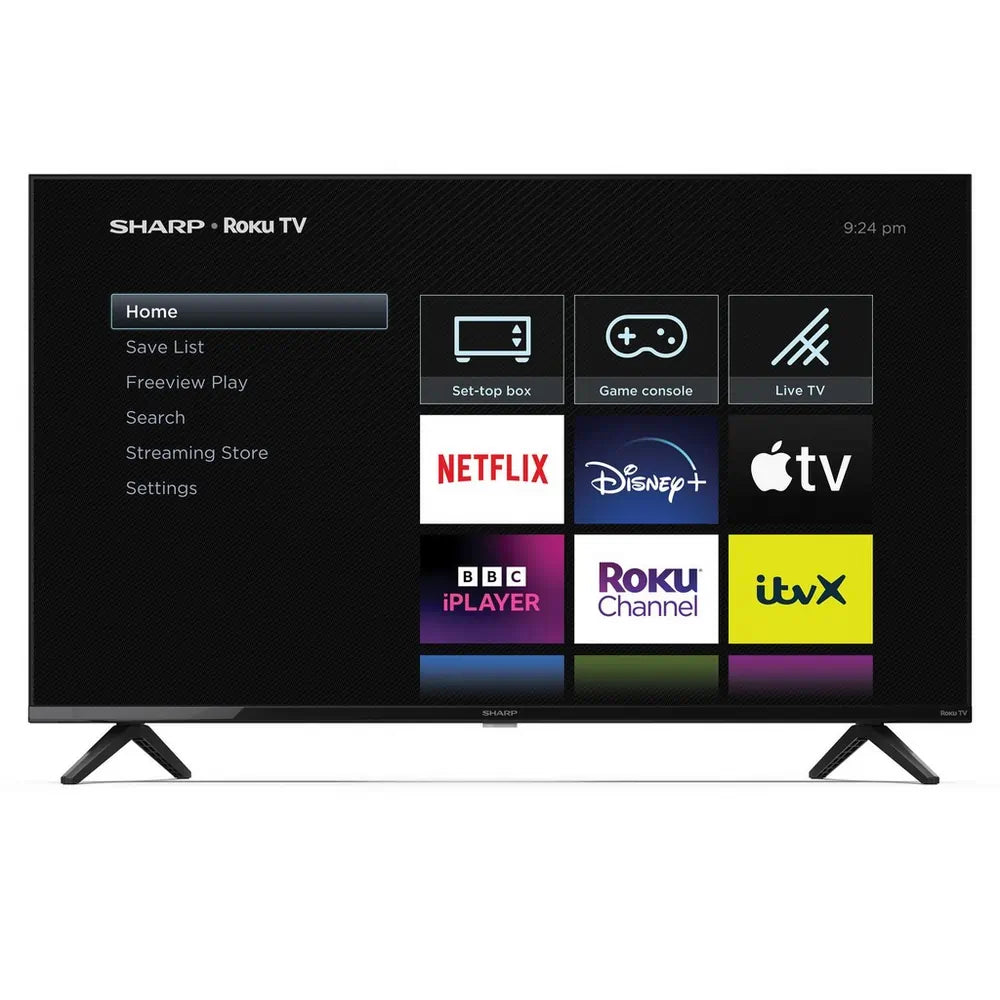 Sharp 2TC40GD2225K 40" Full HD Frameless Smart Roku TV