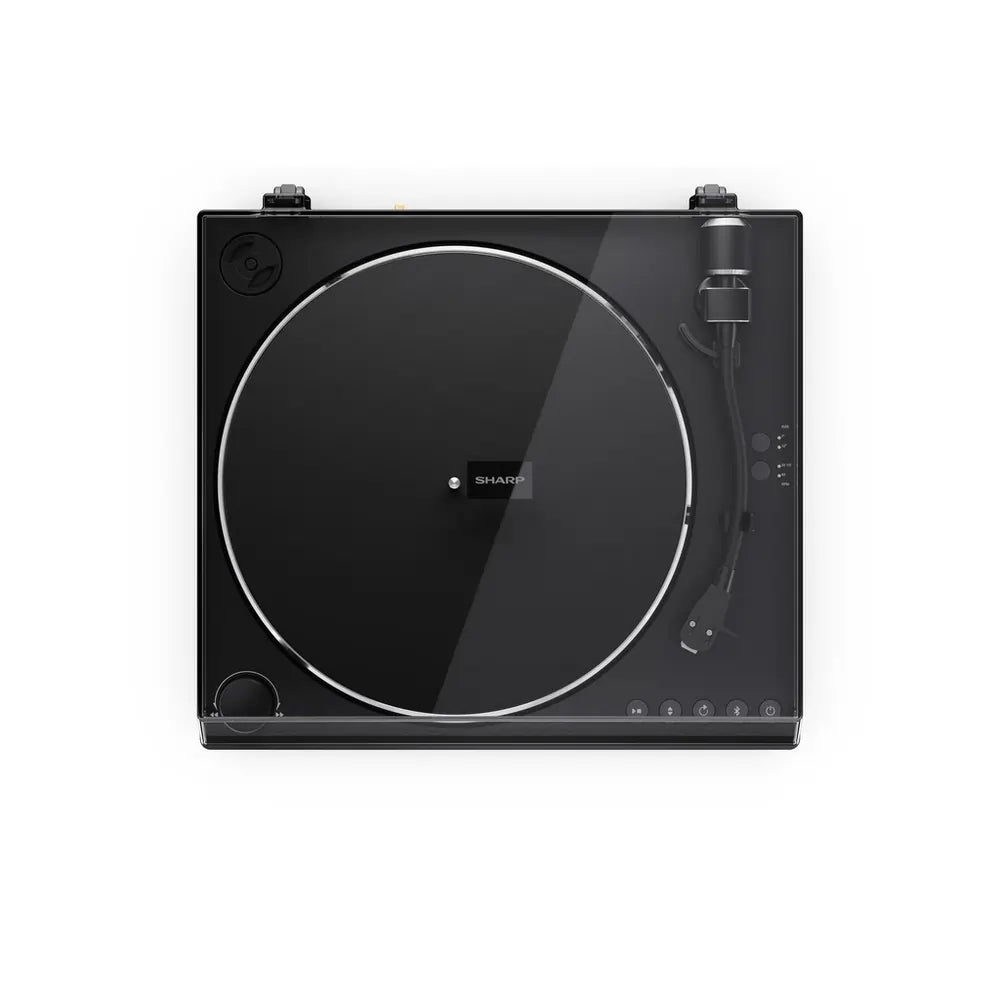 Sharp RP-TT100 Bluetooth Automatic Hi-Fi Turntable With Remote Control, Black