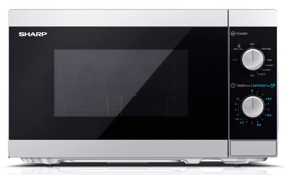Sharp YCMG01US 800W 20 Litre Microwave Oven WIth Grill, Black