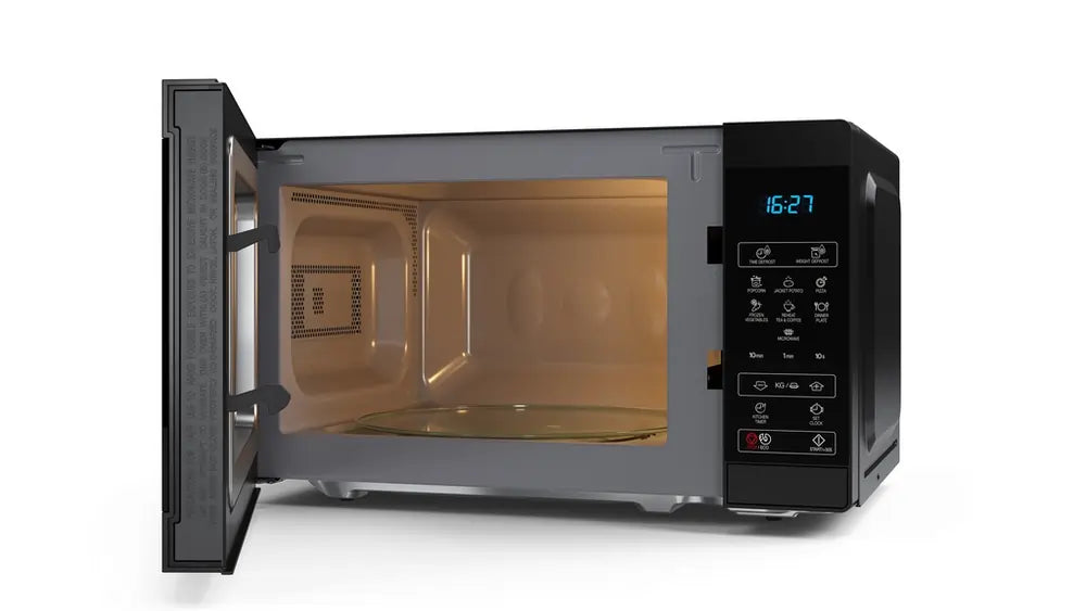 Sharp YCMS02UB 800W 20 Litre Microwave Oven, Black
