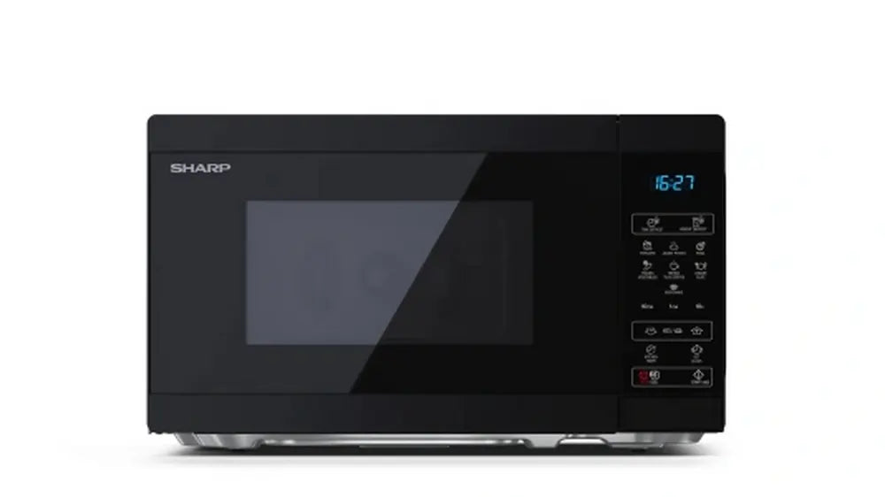 Sharp YCMS02UB 800W 20 Litre Microwave Oven, Black