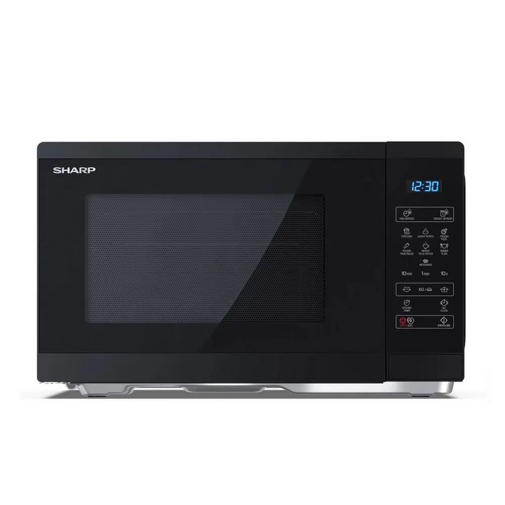 Sharp YCMS252AUB 900W 25 Litre Microwave Oven, Black