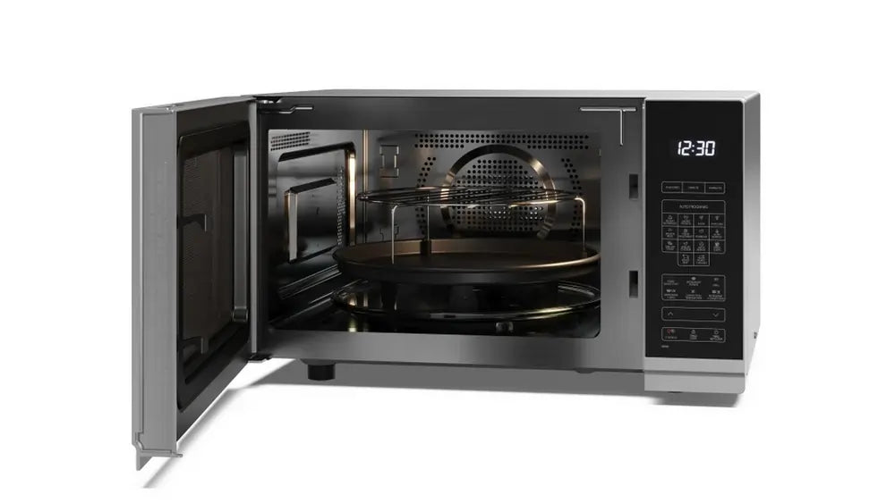 Sharp YCPC322AUS 32 Litre Combination Microwave Oven With Grill, Silver