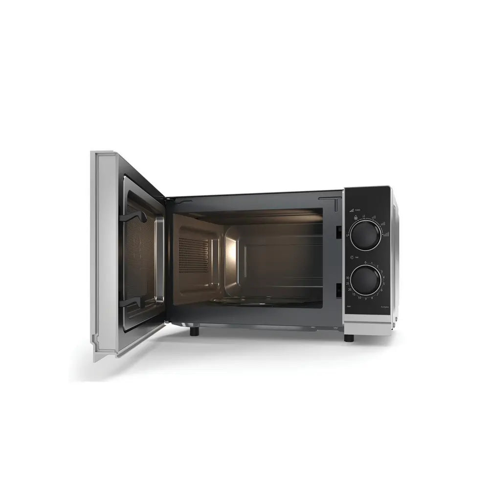 Sharp YCPS201AUS 700W 20 Litre Microwave Oven, Silver