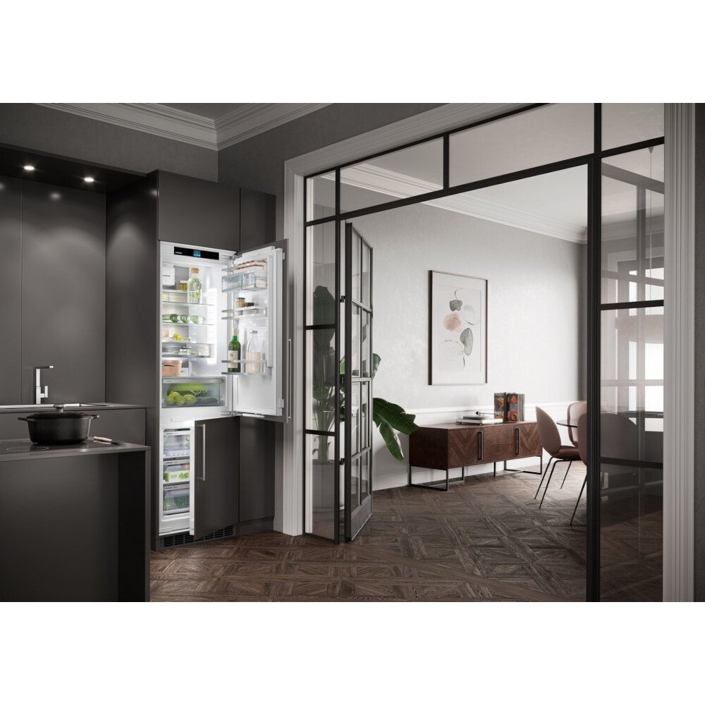 Liebherr SICNdi5153 Prime No Frost Integrated Fridge Freezer, Fixed Hinge, 70/30, White, D Rated