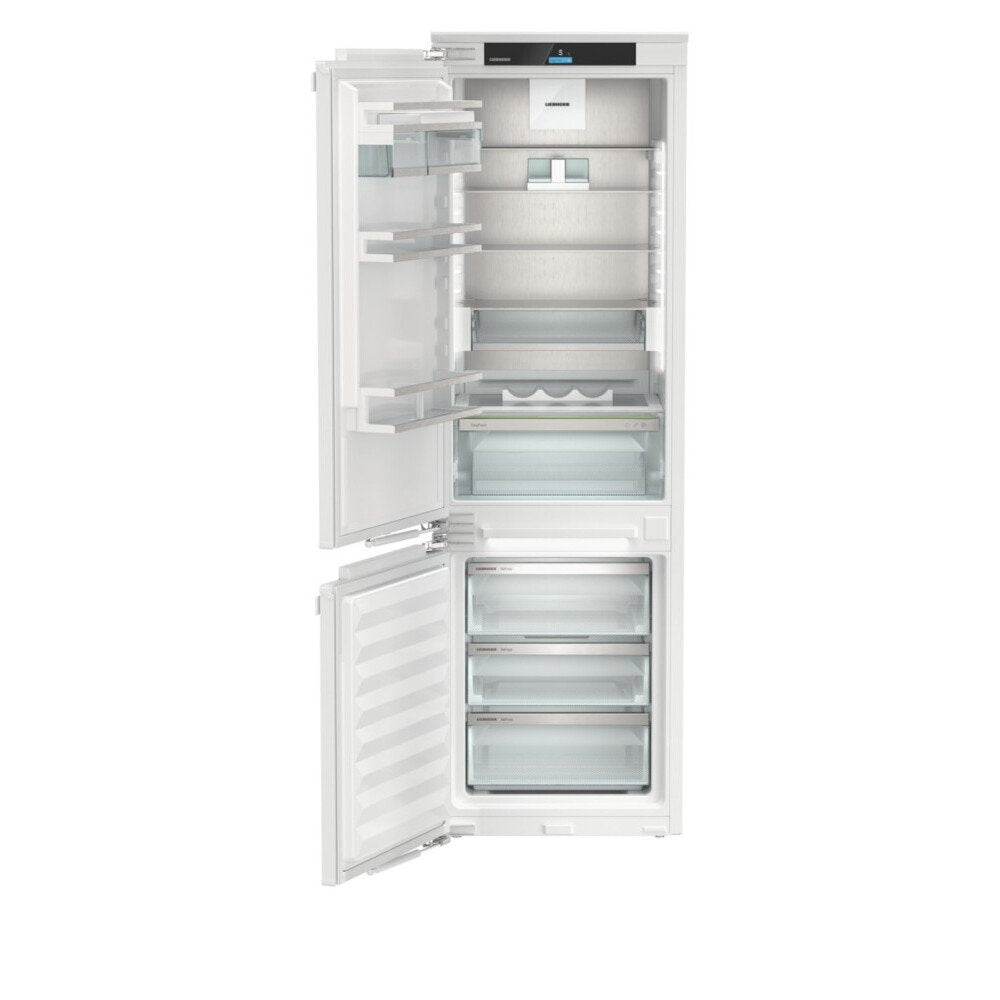 Liebherr SICNdi5153 Prime No Frost Integrated Fridge Freezer, Fixed Hinge, 70/30, White, D Rated