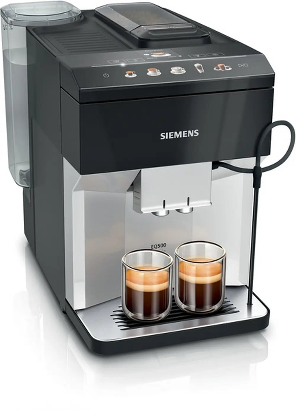 Siemens TP515GB1 Bean to cup coffee machine, Black/Silver