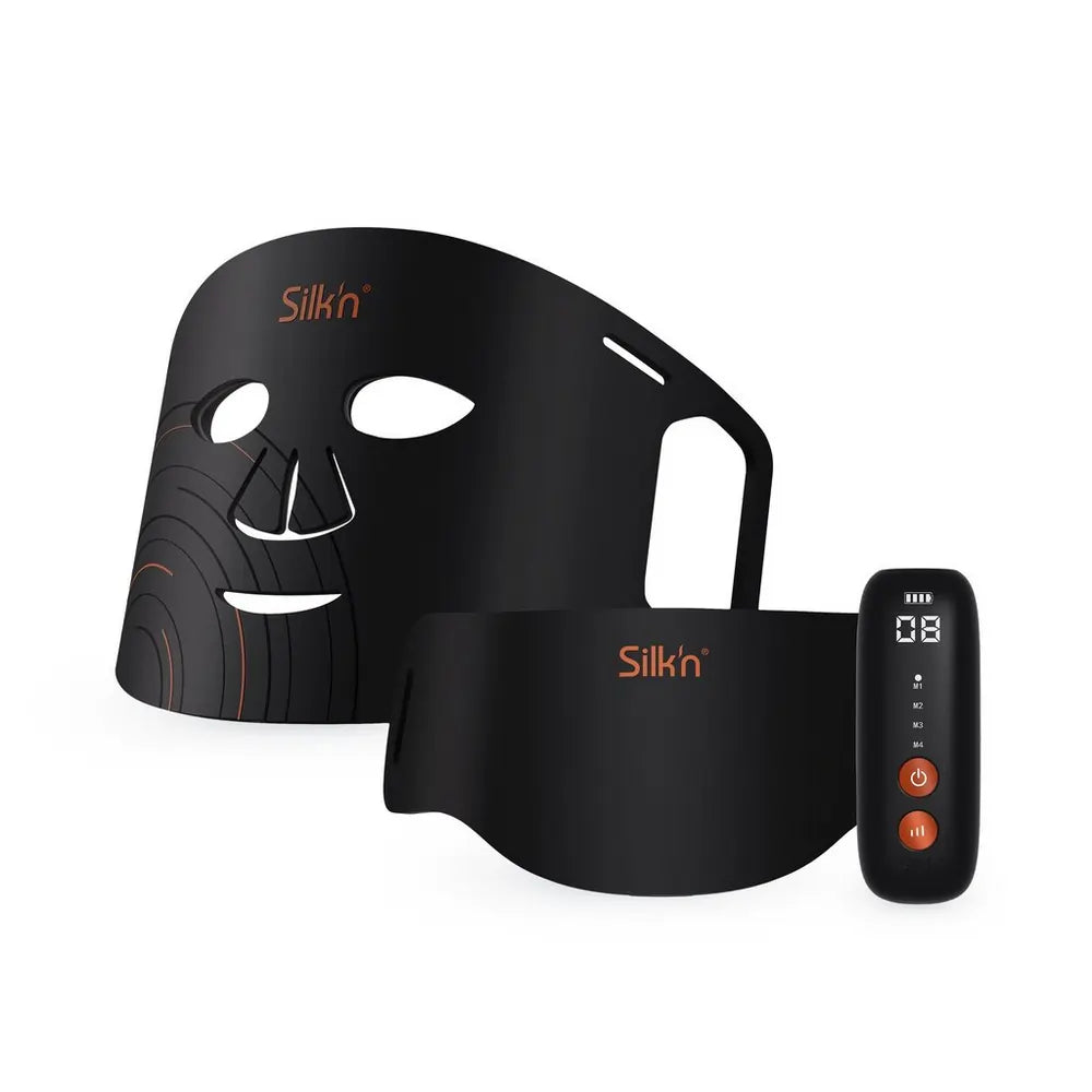 SILK'N FNLM2PCN001 Dual LED Face Mask, Black
