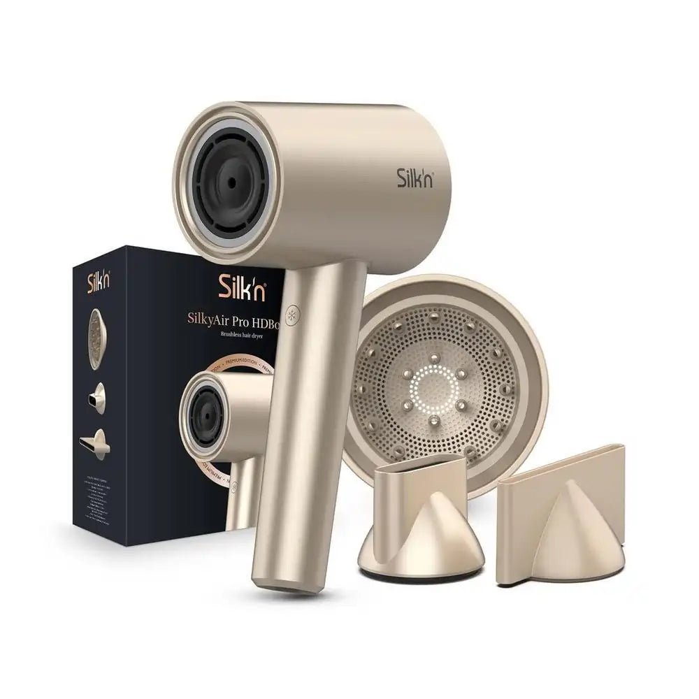 SILK'N HDB3PUK1001 SilkyAir Pro Hair Dryer & Styling Tool - Gold