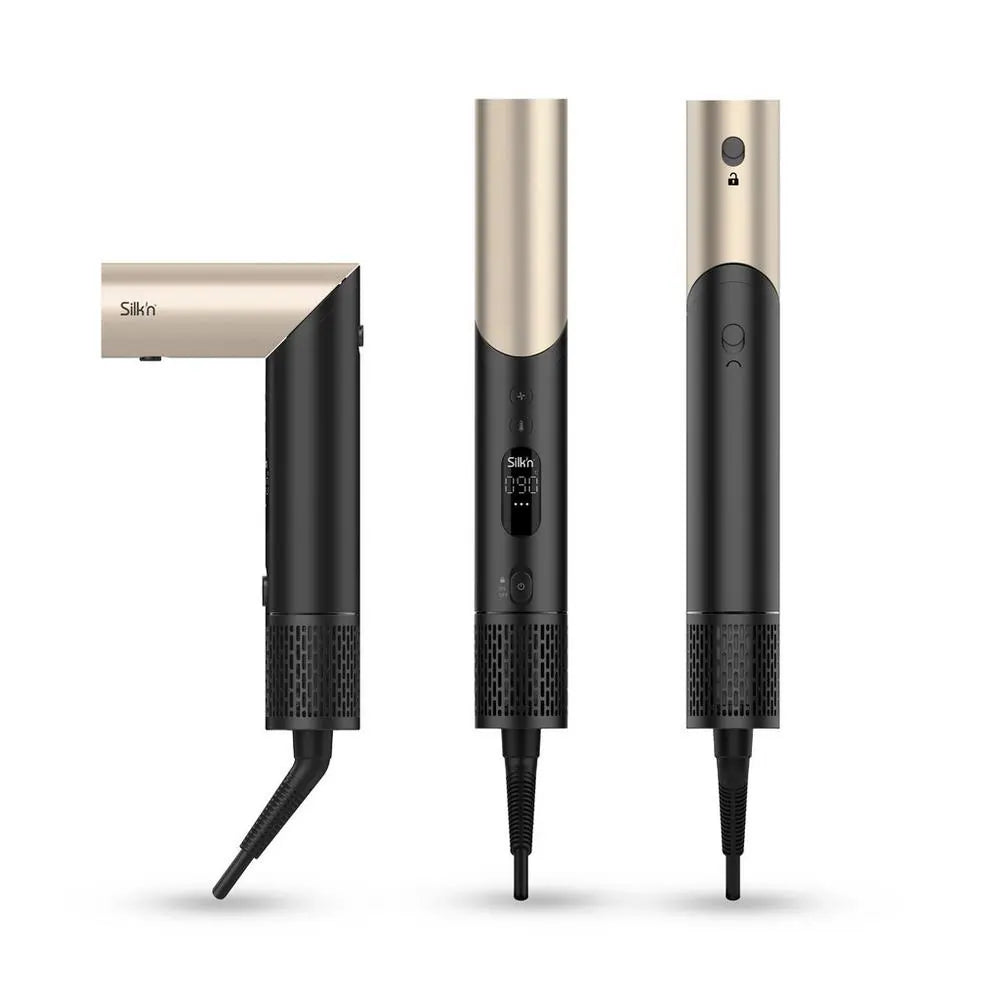 SILK'N SIF5PUK001 SilkyAir Flex Hair Dryer & Styler - Black