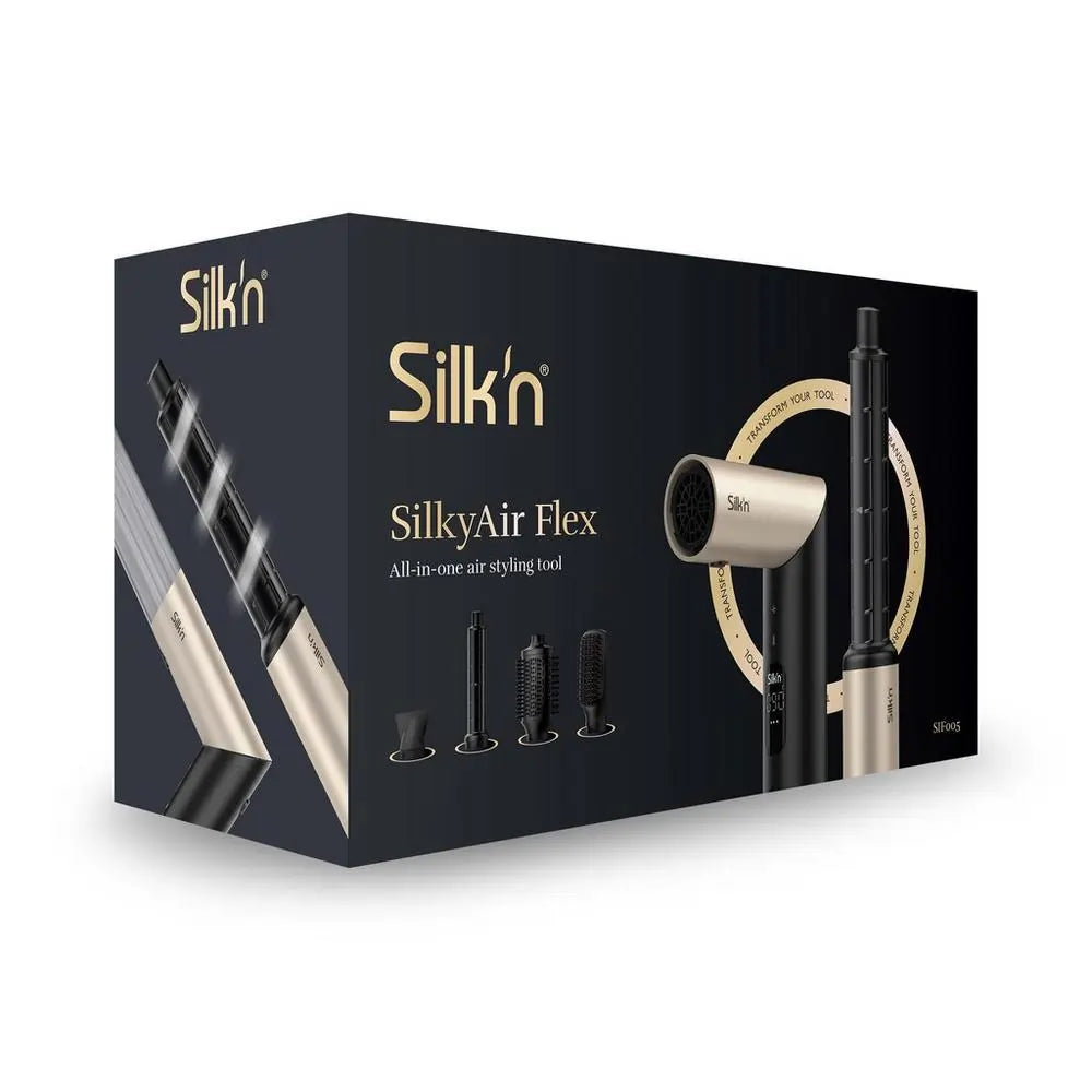 SILK'N SIF5PUK001 SilkyAir Flex Hair Dryer & Styler - Black