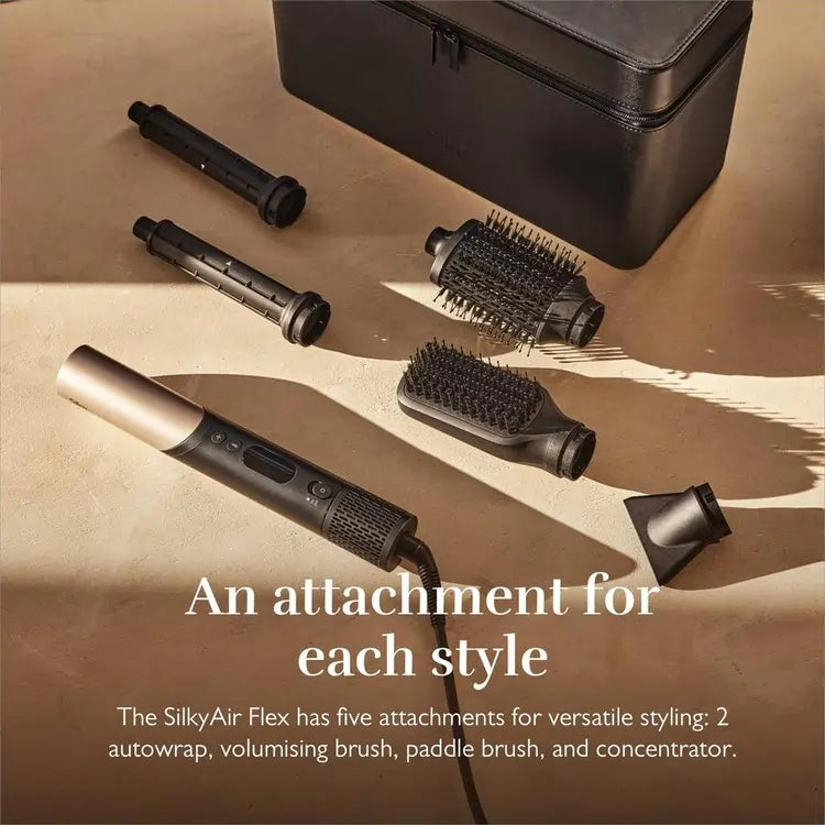 SILK'N SIF5PUK001 SilkyAir Flex Hair Dryer & Styler - Black