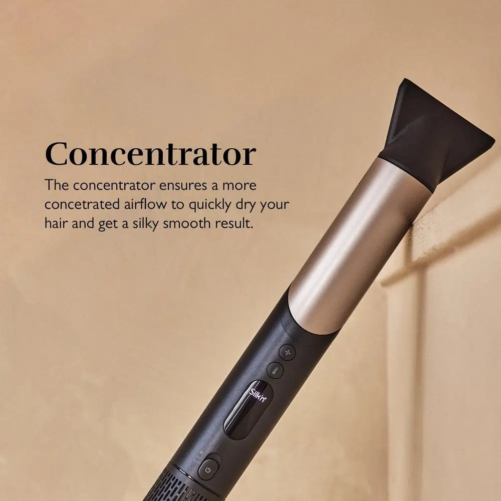 SILK'N SIF5PUK001 SilkyAir Flex Hair Dryer & Styler - Black