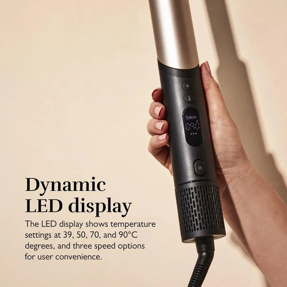 SILK'N SIF5PUK001 SilkyAir Flex Hair Dryer & Styler - Black