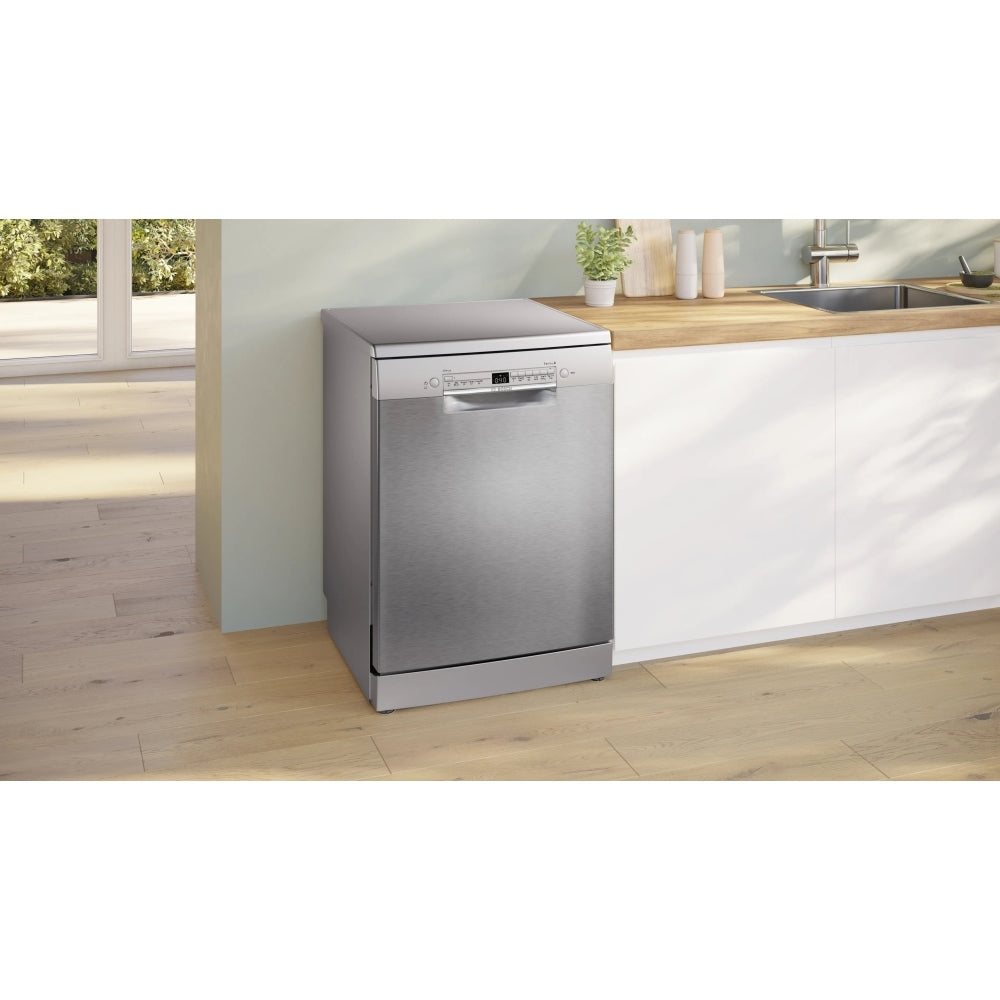 Bosch SMS2ITI41G Series 2 Dishwasher, 12 Place Settings, Stainless Steel, E Rated