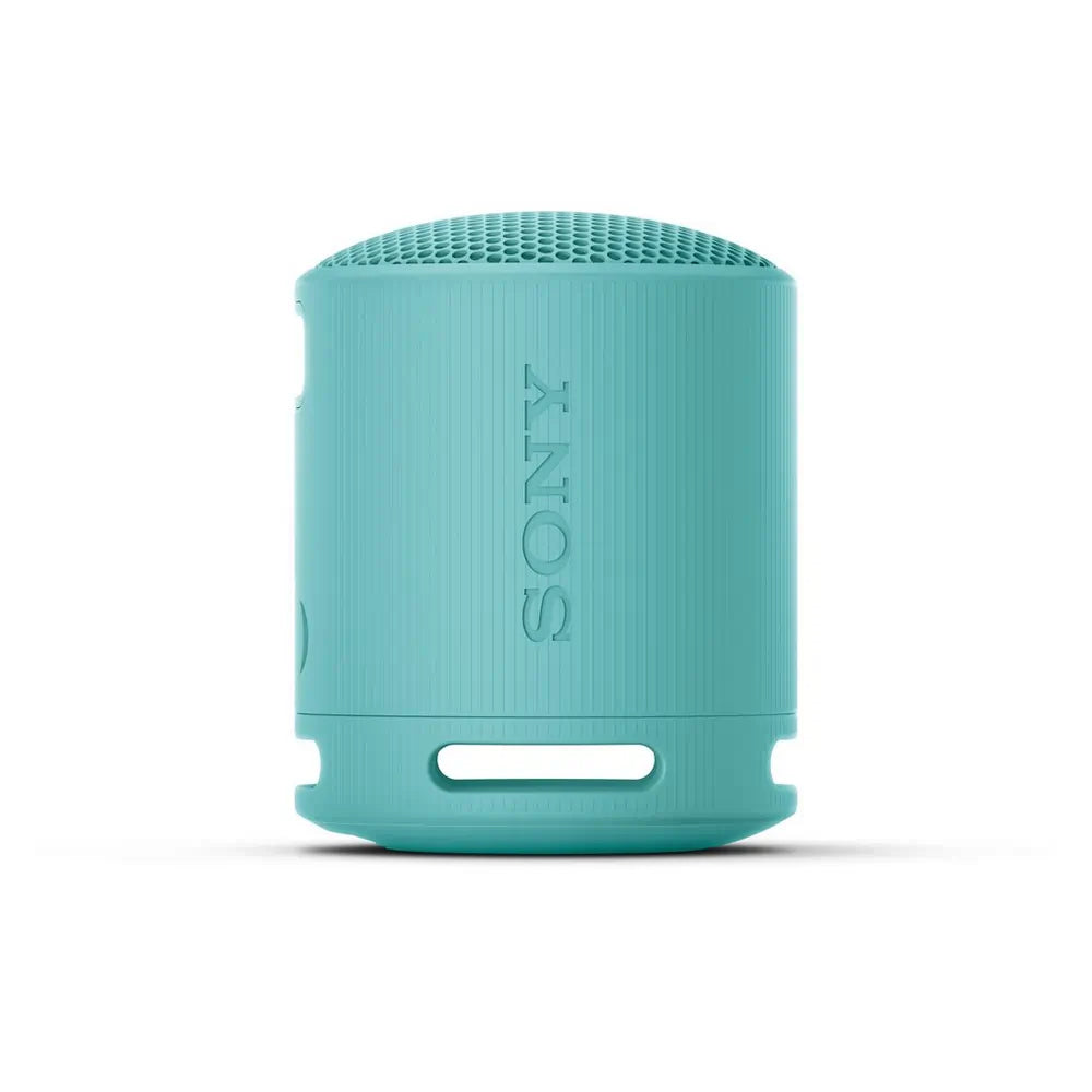 Sony SRSXB100L Waterproof Compact Bluetooth Wireless Speaker, Light Blue