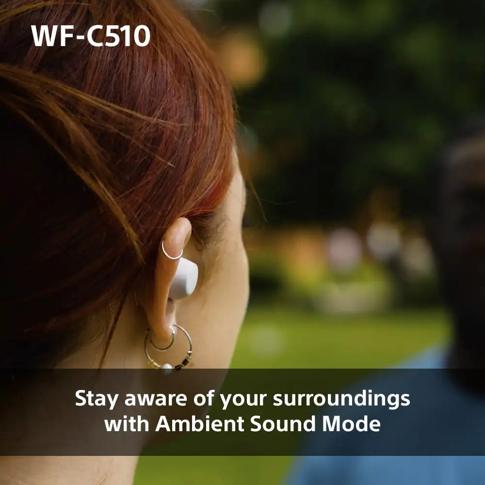 Sony WFC510B True Wireless Bluetooth In-Ear Headphones, Black