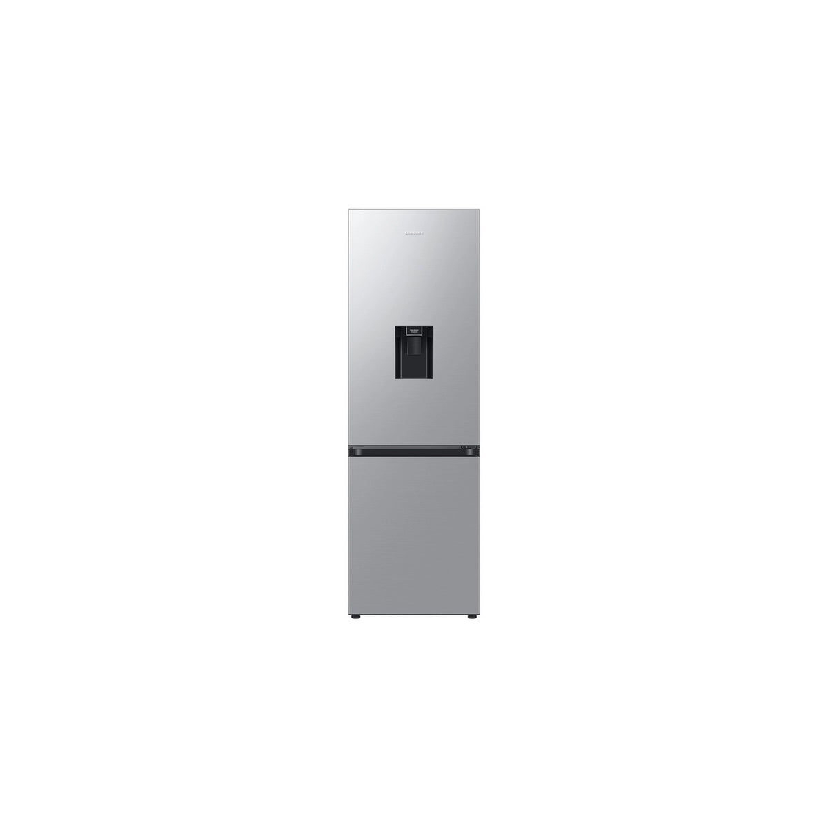 Samsung RB34C632ESA/EU 65/35 Split Freestanding Fridge Freezer, Water Dispenser, 59.5cm Wide - Silver