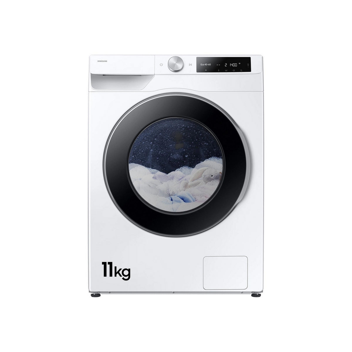 Samsung WW11DG6B85LEU1 11Kg Washing Machine, 1400 Spin, 60cm Wide - White