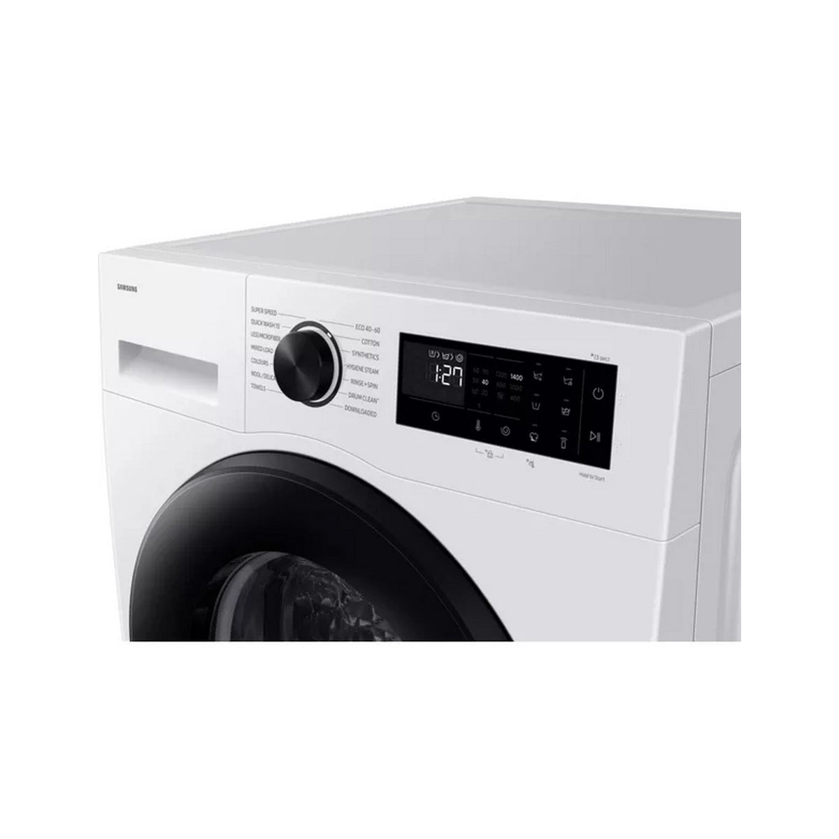 Samsung WW10FG5U34AEEU 10kg Freestanding Washing Machine, 1400 Spin, 60cm Wide - White