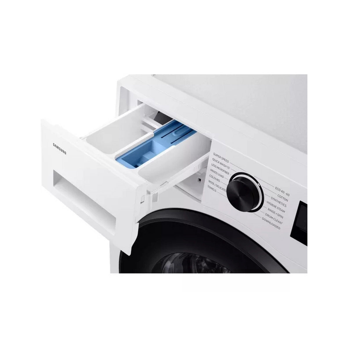 Samsung WW10FG5U34AEEU 10kg Freestanding Washing Machine, 1400 Spin, 60cm Wide - White